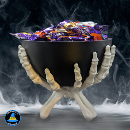 Skeleton Hands Candy Bowl