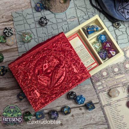 Raven Tome Dice Vault