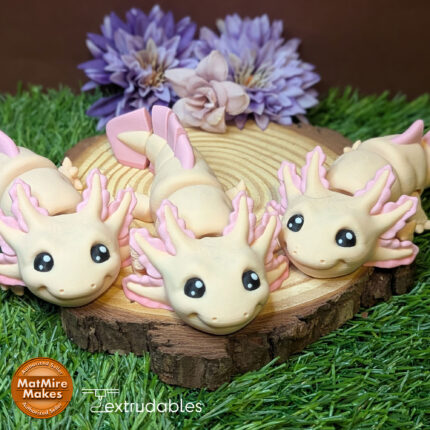 Articulated Baby Axolotls