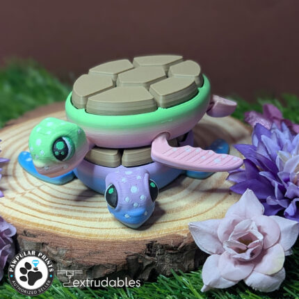 Large Turtle Fidget Clicker