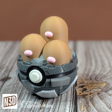 Dugtrio Character Ball Pokeball