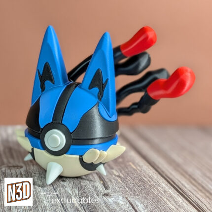 Mega Lucario Character Ball Pokeball