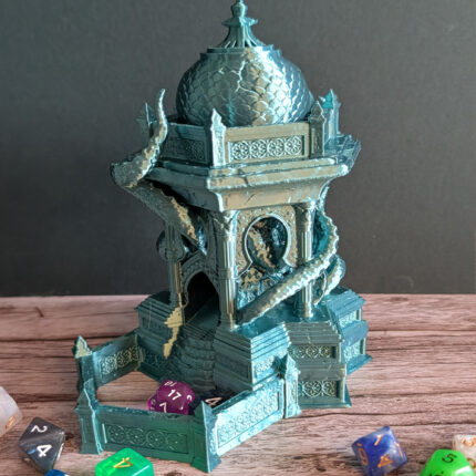 Entwined Dice Tower